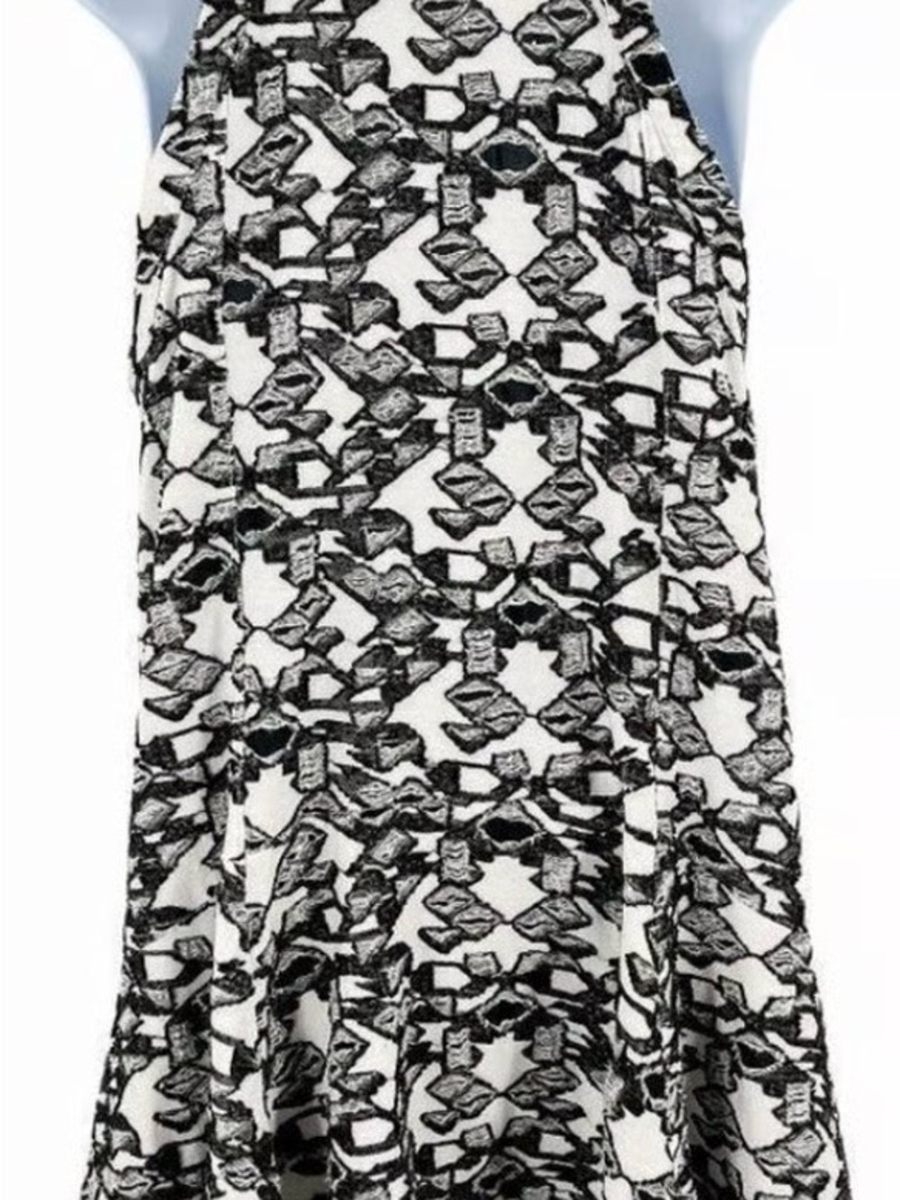 Free People White and Black halter Dress